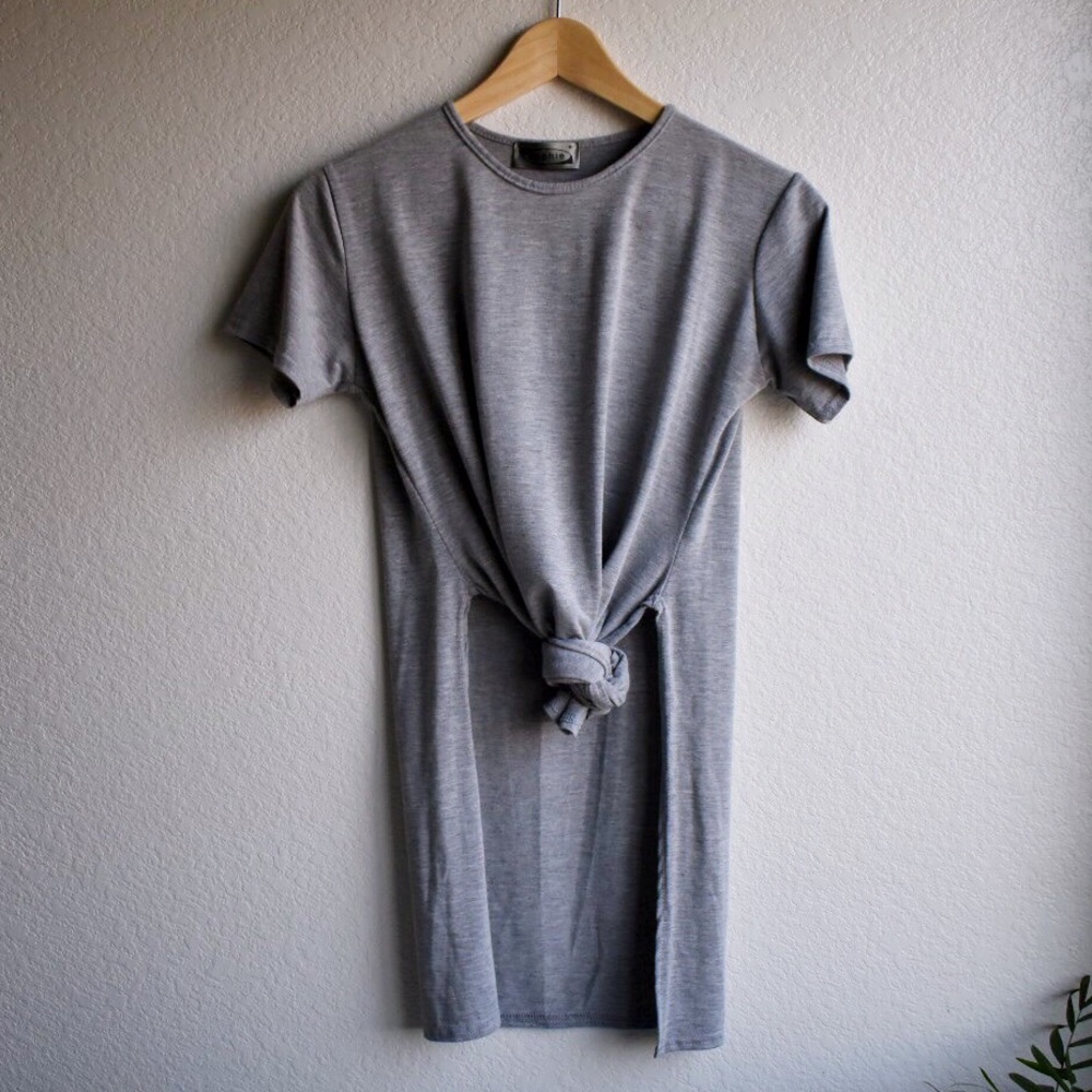 Slit shirt